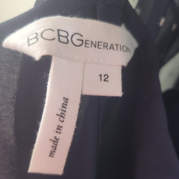 BCBGENERATION Sleeveless Jumpsuit Sz 12 - Picture 2 of 7